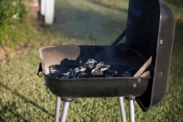 use charcoal for smoking