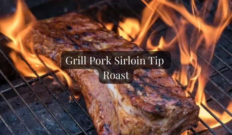 Grilled Pork Sirloin Tip Roast Recipe