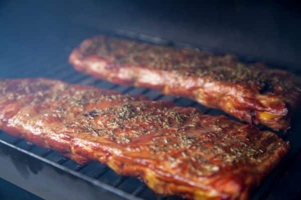 steps for smoking beef ribs in a Weber Kettle Grill