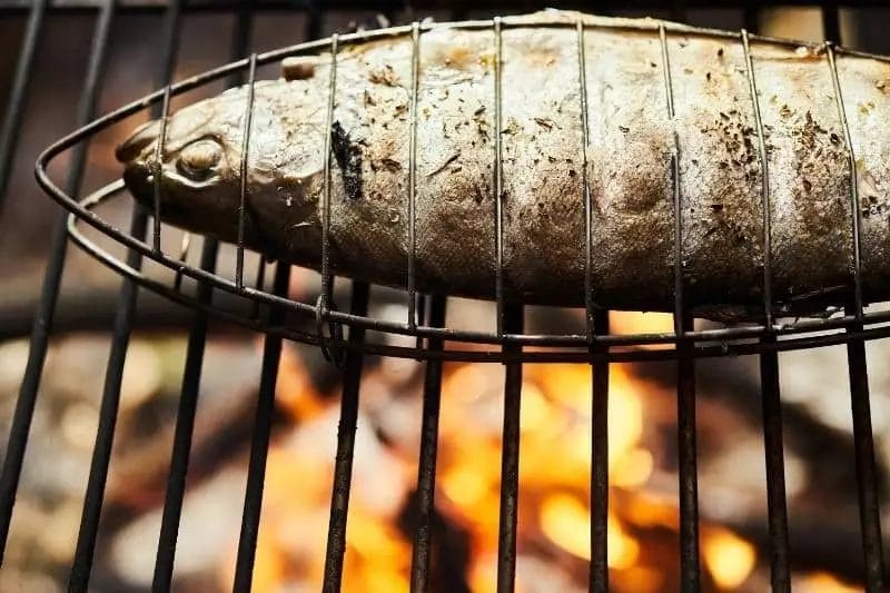 Recipes for Grilled Fish  on the basket