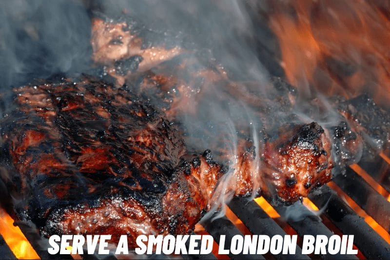 best ways to serve a smoked London Broil