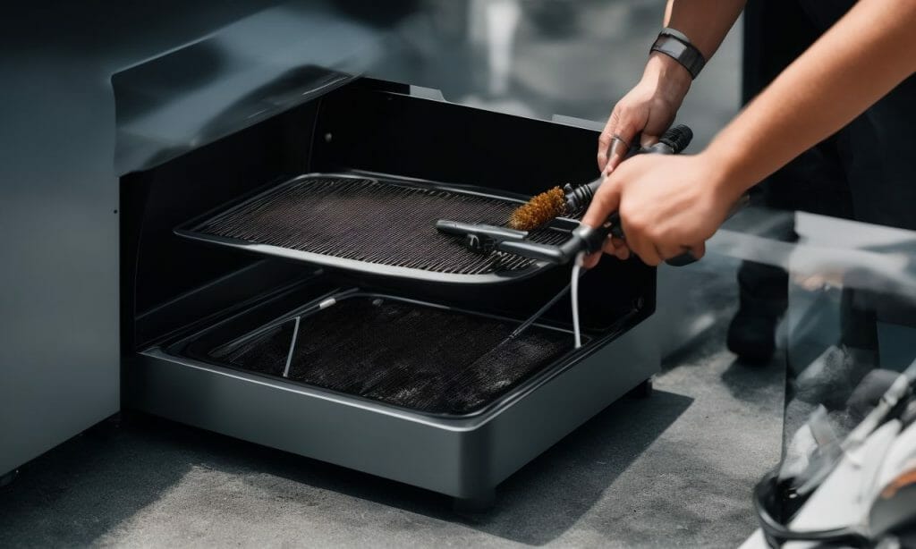 Cleaning and Maintenance the Electric Grill 