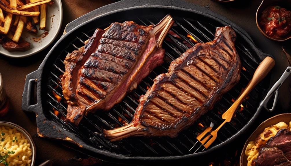 Grilling Brisket on Charcoal Grill