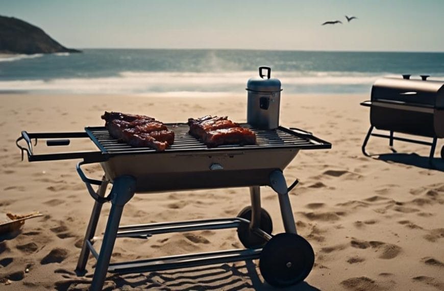 grilling with portable smokers