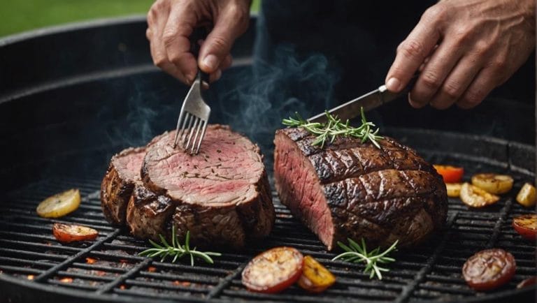Grilling Eye of Round Roast Step-By-Step